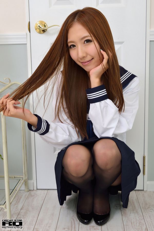 [RQ-STAR] NO.00995 Yui Iwasaki Schoolmeisje Zwart Zijden Zeeman Uniform