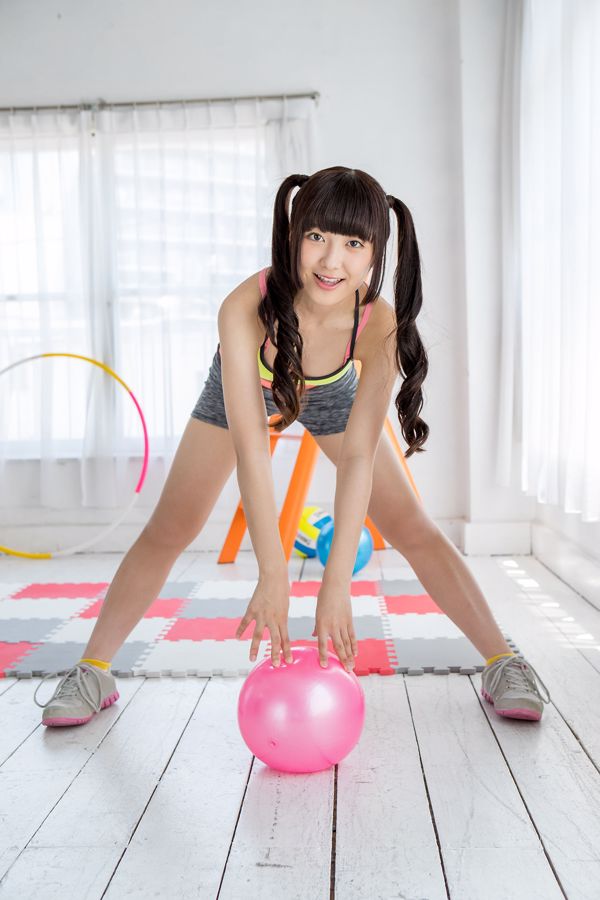 Takanashi "Serie de chaleco y fitness con cola de caballo doble" [Minisuka.tv]