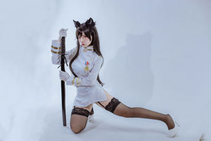 [Ảnh cosplay] Coser nổi tiếng Nizo Nisa - Đồng phục quân đội Atago xanh phụ thuộc của Canine