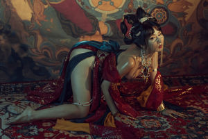 [Foto de COSER de una celebridad de Internet] Yunxixi - Dunhuang