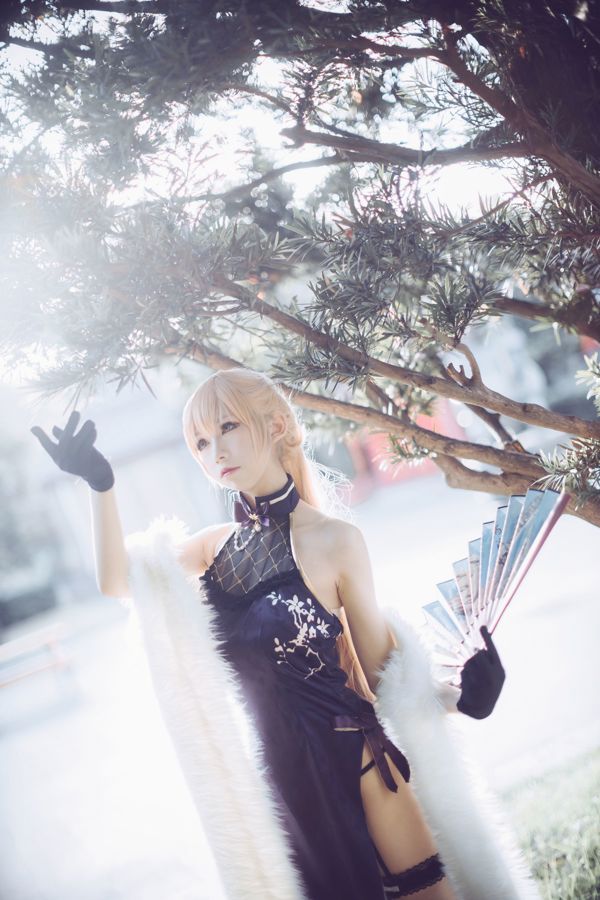 [Cosplay] Coser Yiyi - Girls Frontline Purple Rain Heart