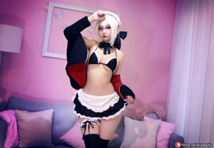 [Foto COSER celebrità di Internet] Miss Coser Potato Godzilla - Saber Alter Maid