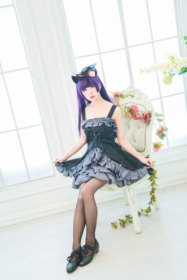 [COS Welfare] Blogueiro de anime Shui Miao aqua - gato preto