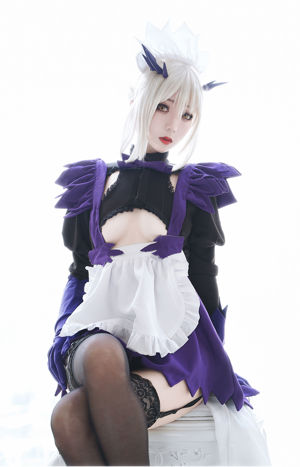 [Zdjęcie Cosplay] Dziewczyna Weibo Wuzheng Ryou - Joanna d'Arc Pokojówka