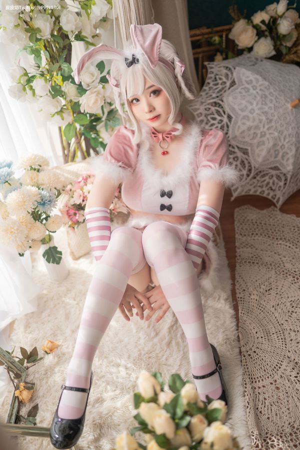 [Net Red COS] Pippi is so cute - Pink Bunny