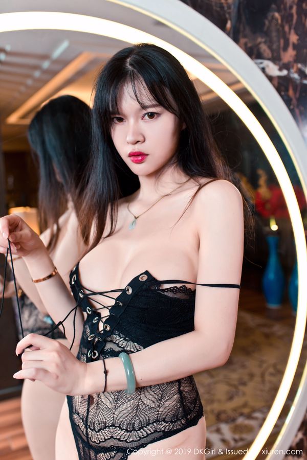 Peach kết hôn "Sườn xám thơm ngon và đồ lót ren quyến rũ" (DKGirl) Vol.093