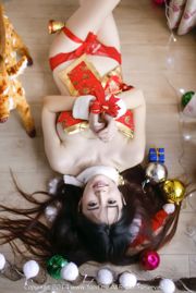 The most beautiful school Hua Kong Yihong "Beauty Christmas Girl" [TGOD Push Goddess]
