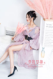 [Kelagirls] Wang Rui barefoot red tip