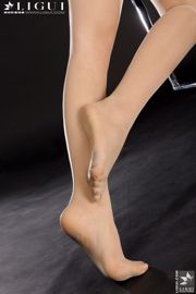 Modelo Sophie "La tentación de la belleza de cuello blanco" [Ligui LiGui] Foto de hermosas piernas y pies de jade