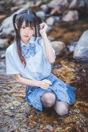 Sakura Momao "Schooluniform meisje COSPLAY natte lichaam serie" [Lori COS]