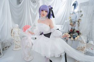 [Cosplay Photo] Cute and popular Coser Noodle Fairy - Unicorn Wedding Dress