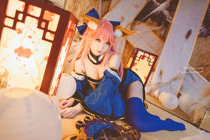 [สวัสดิการ COS] Weibo Girl Paper Cream Moon Shimo - Tamamo Mae