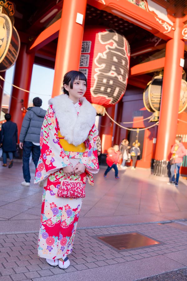 COSER Xiaoding "Kimono + Cat Girl Maid" [Fantasy Factory]