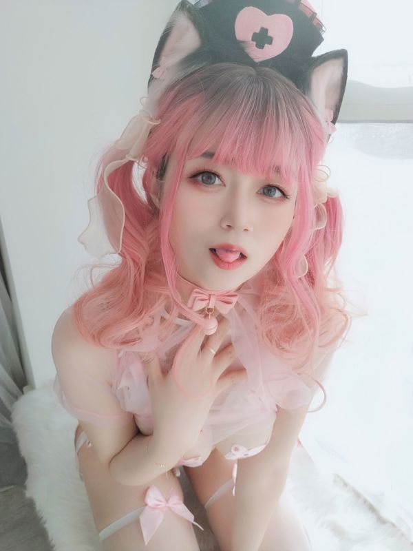 [COS phúc lợi] Miss Coser Baiyin - Y tá mèo