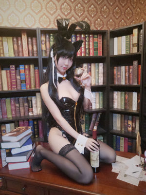 COSER Kurokawa "Atago Bunny Girl" [Gadis COSPLAY]