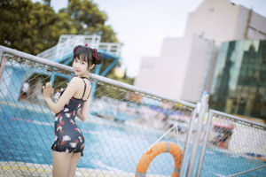 [Film Permen Meow] VOL.239 Mianmian Strawberry Swimsuit