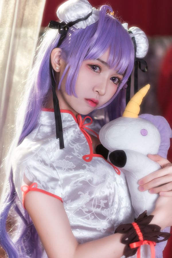 [Coser 美女] Enguia-fada "Unicórnio Flor Azul"