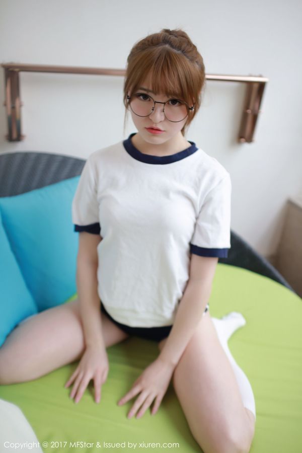 Yi Xiaoqi MoMo "Sportkledingjurk + bril OL" [Model Academy MFStar] Vol.090