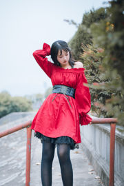 [Meow Sugar Movie] VOL.453 lovely Dianxuan-Red and Black Photo Set