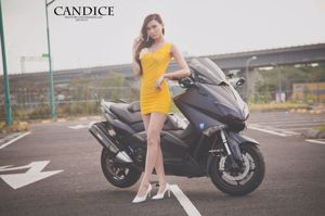 Cai Yixin Candice "Dynamic Fashion Motorcycle Girl" [Taiwan Goddess]