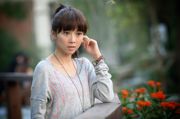 Raccolta di foto "Sweet Girl Fresh Outdoor Photos" della sorella taiwanese Shen Qiaoqiao